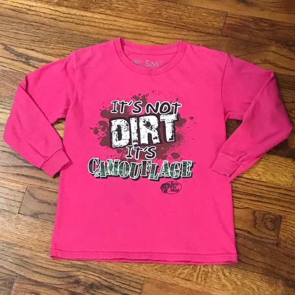 Bass Pro Shops Kids Pink Blouse Shirt
6 / 7 Small
It’s not dirt it’s camouflage - Picture 6 of 16